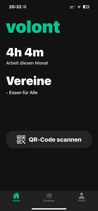 volont App Interface